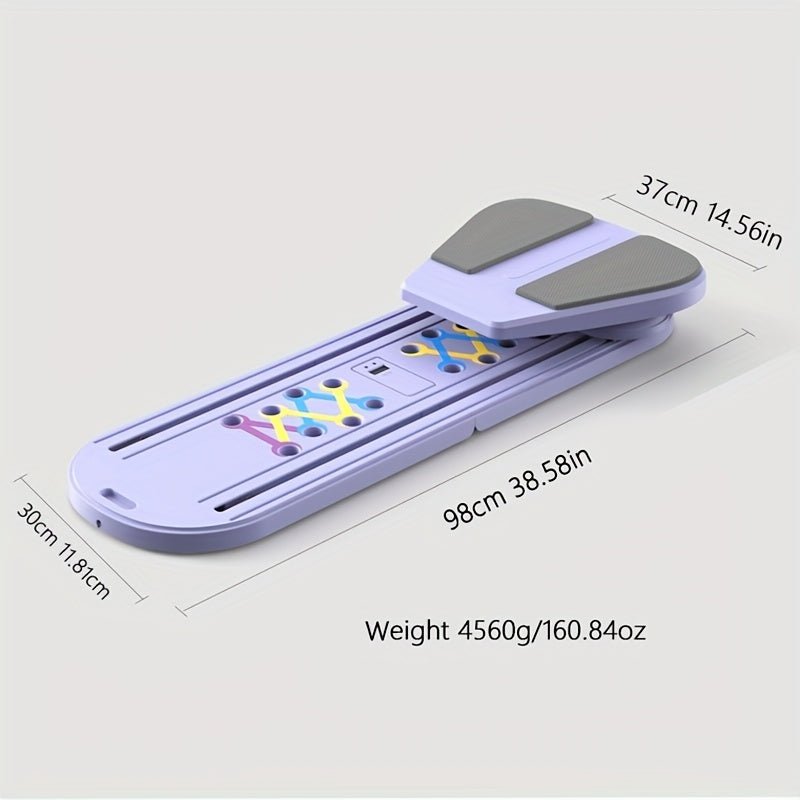 15 - in - 1 Foldable Pilates Reformer Board – Full Body Workout | TheFormX™ - TheFormX