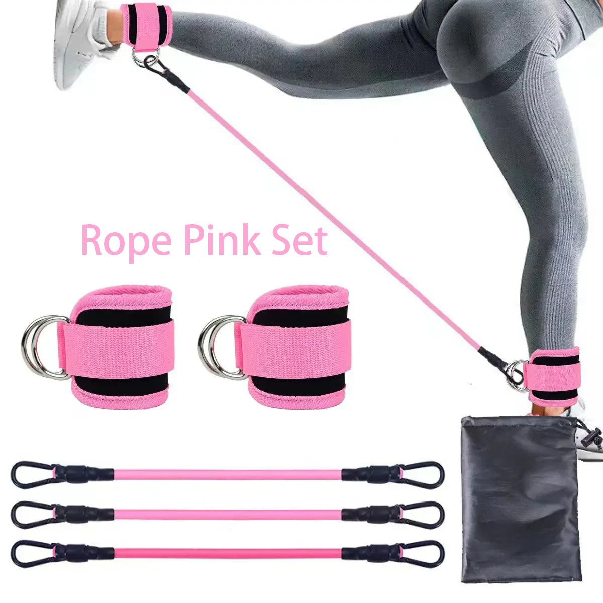 Adjustable Ankle Resistance Bands Set | TheFormX™