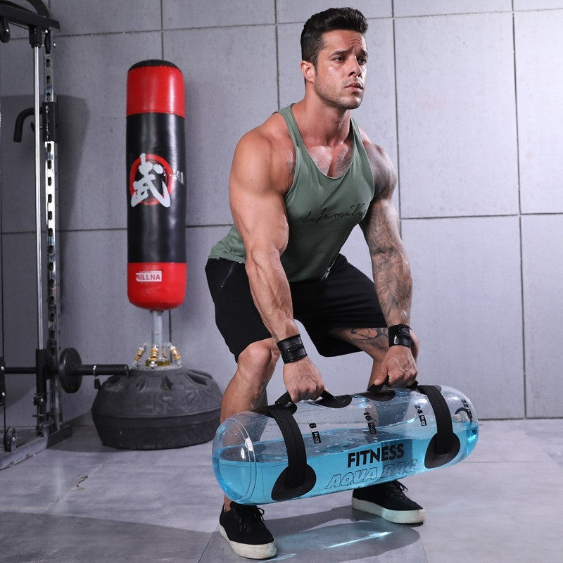 TheFormX™ Transparent Water Dumbbell – Adjustable Weight Training Bag