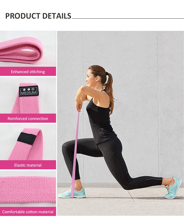 105LB Long Resistance Band Set | TheFormX™ - TheFormX