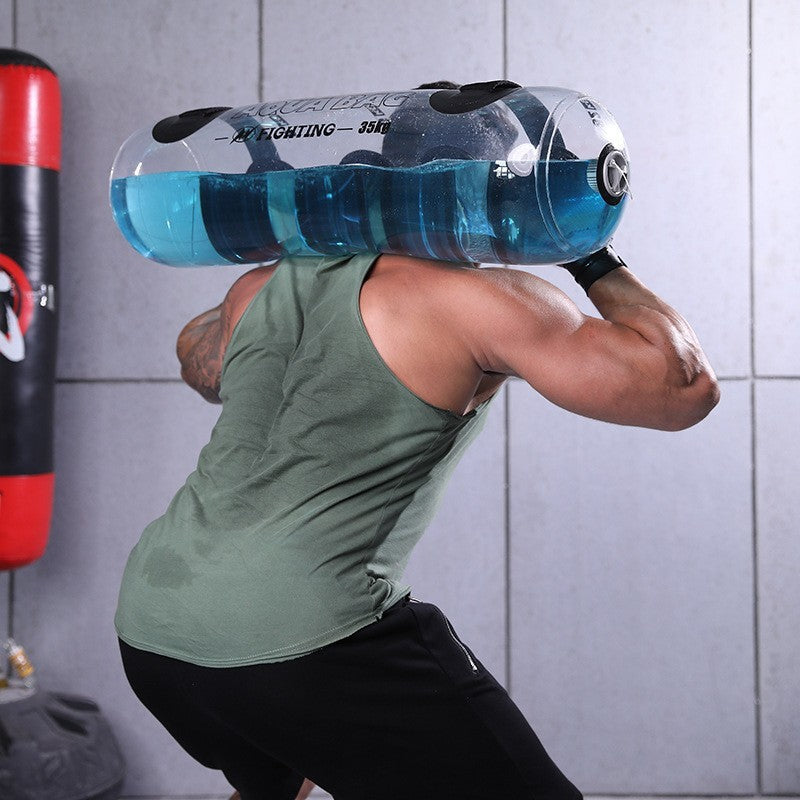 TheFormX™ Transparent Water Dumbbell – Adjustable Weight Training Bag