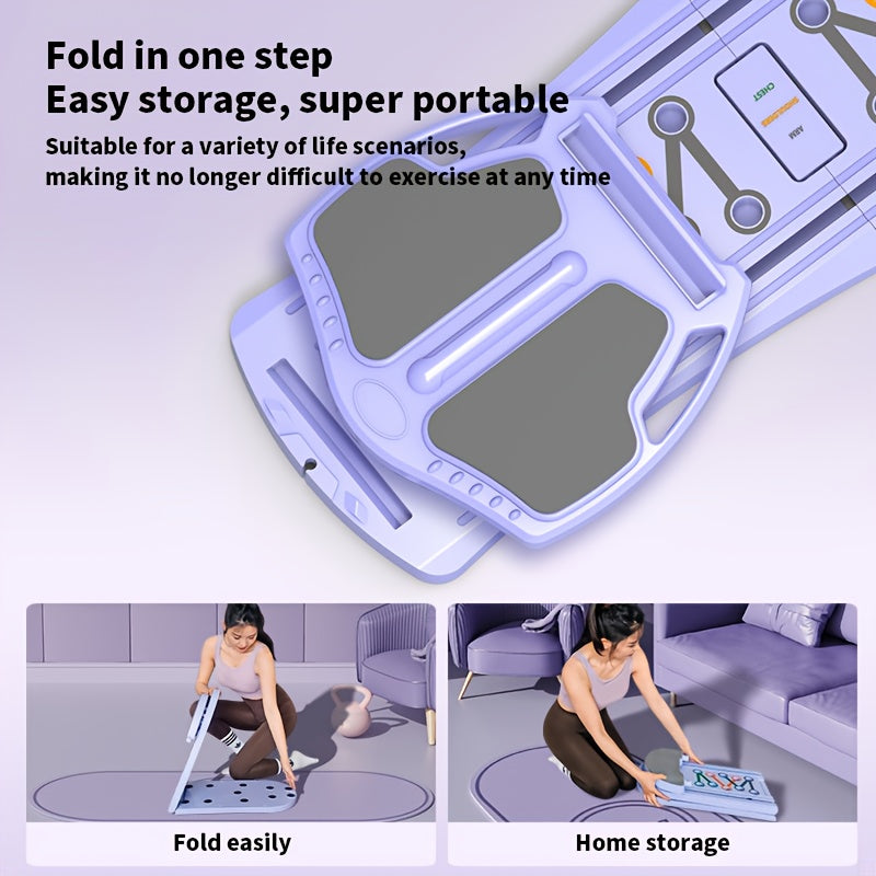 TheFormX 8-in-1 Home Gym Fitness Board with Resistance Bands, Balance Bar & Core Trainer