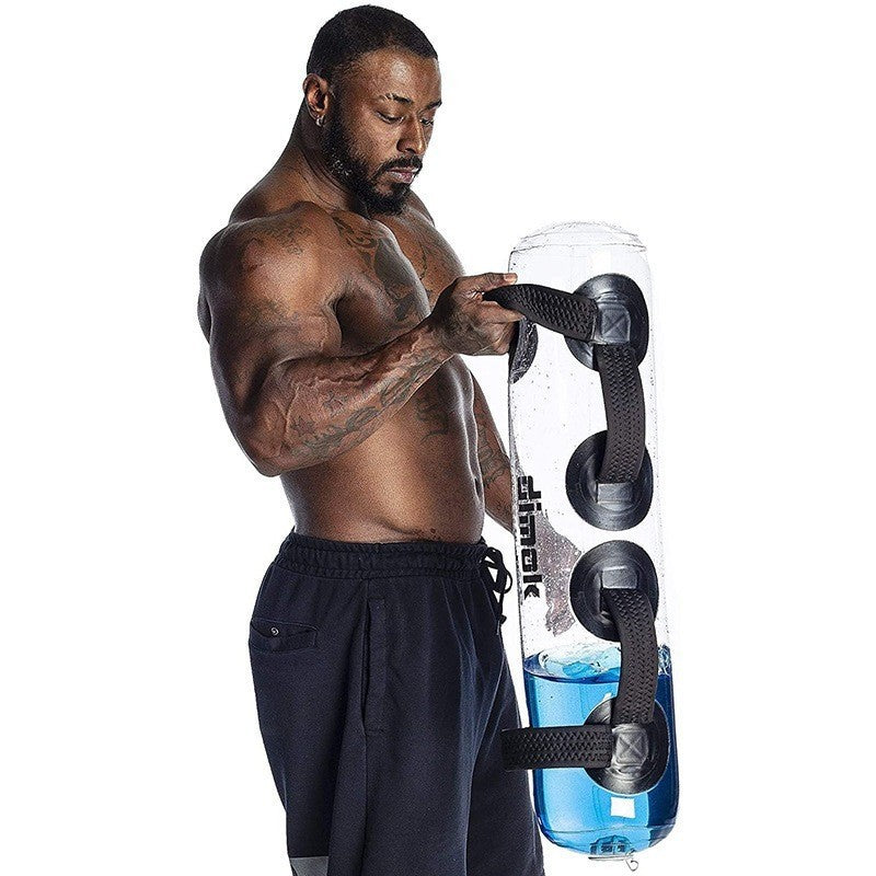 TheFormX™ Transparent Water Dumbbell – Adjustable Weight Training Bag