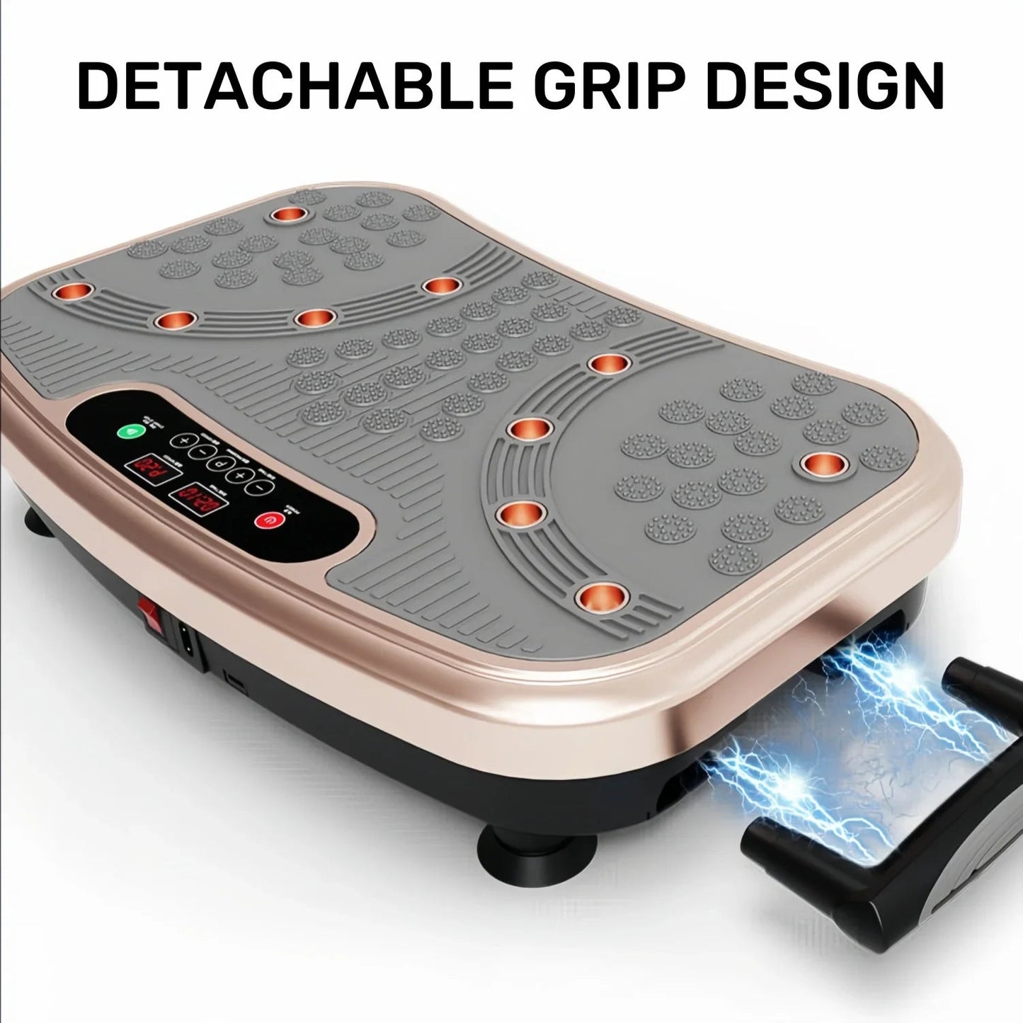 99 - Speed Full Body Vibration Plate Exercise Machine with Removable Handles | TheFormX™ - TheFormX