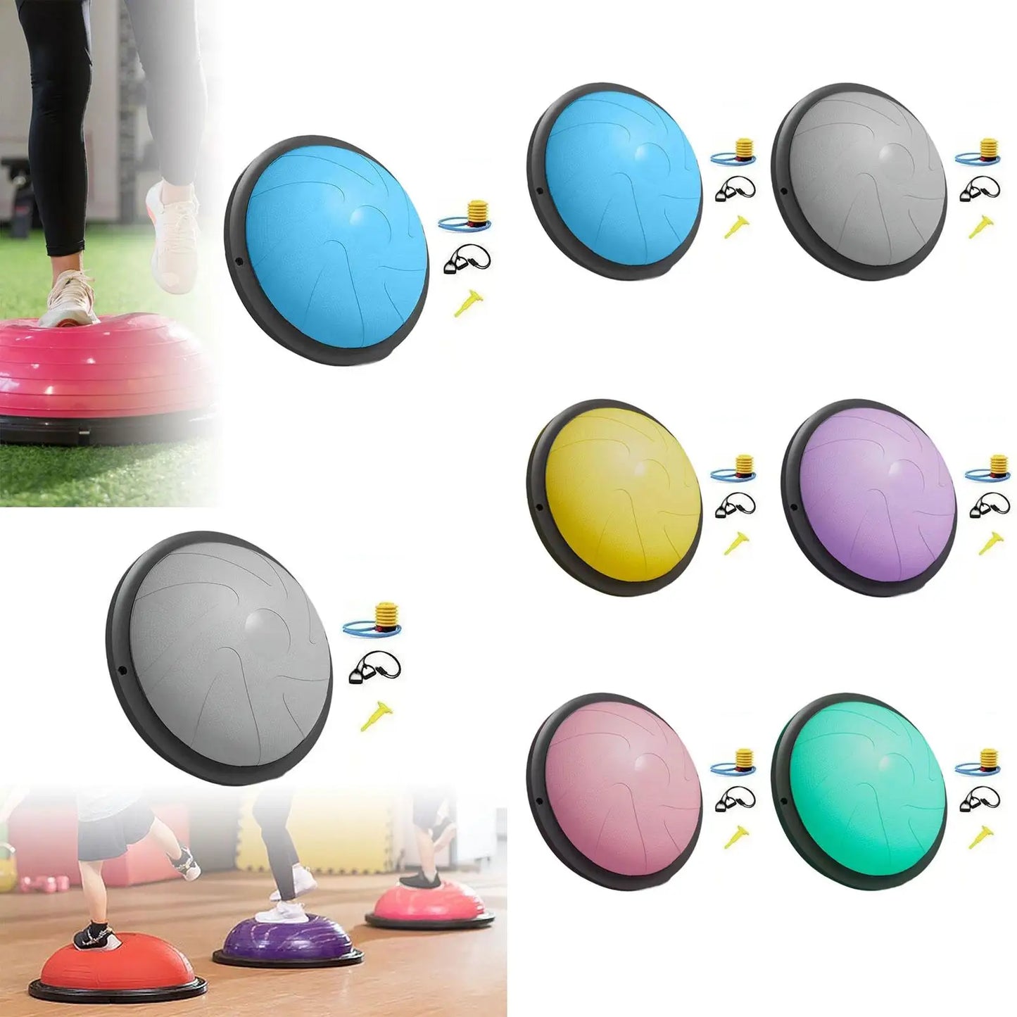 Half Balance Trainer – Yoga & Core Stability Ball | TheFormX™