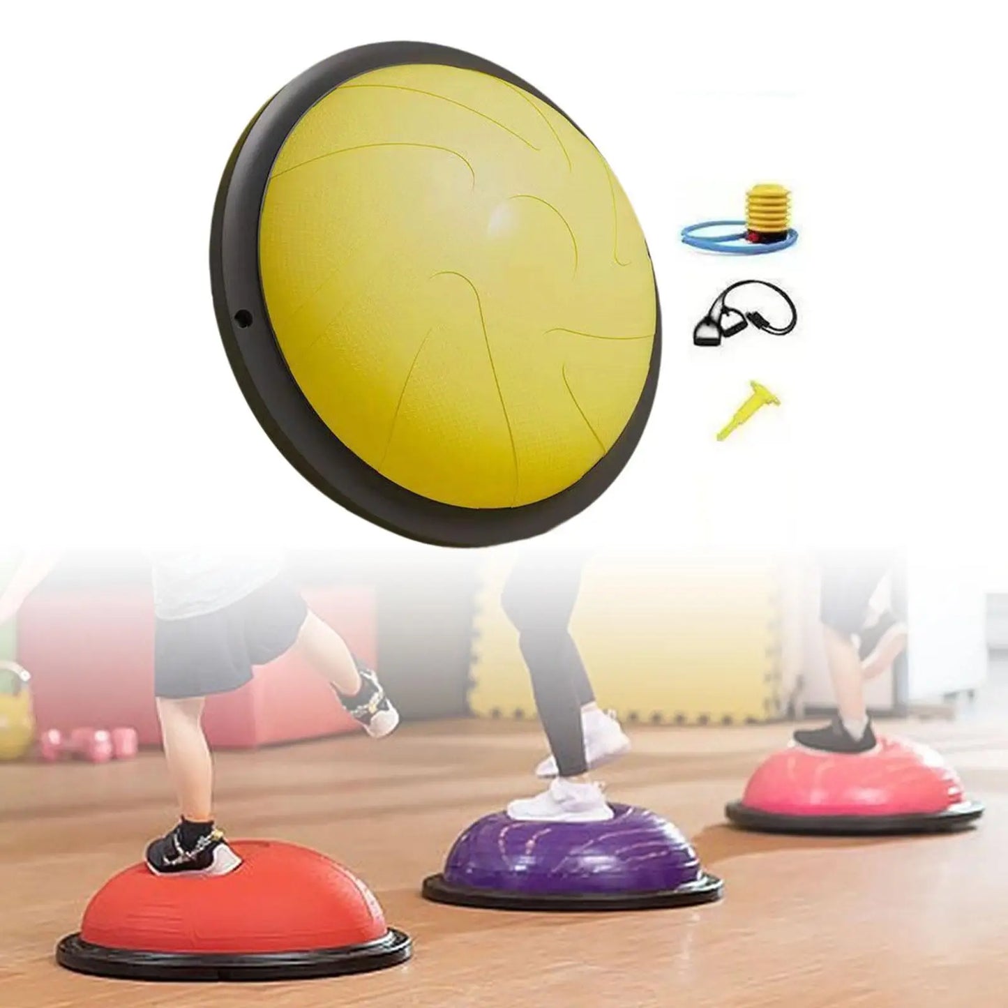 Half Balance Trainer – Yoga & Core Stability Ball | TheFormX™