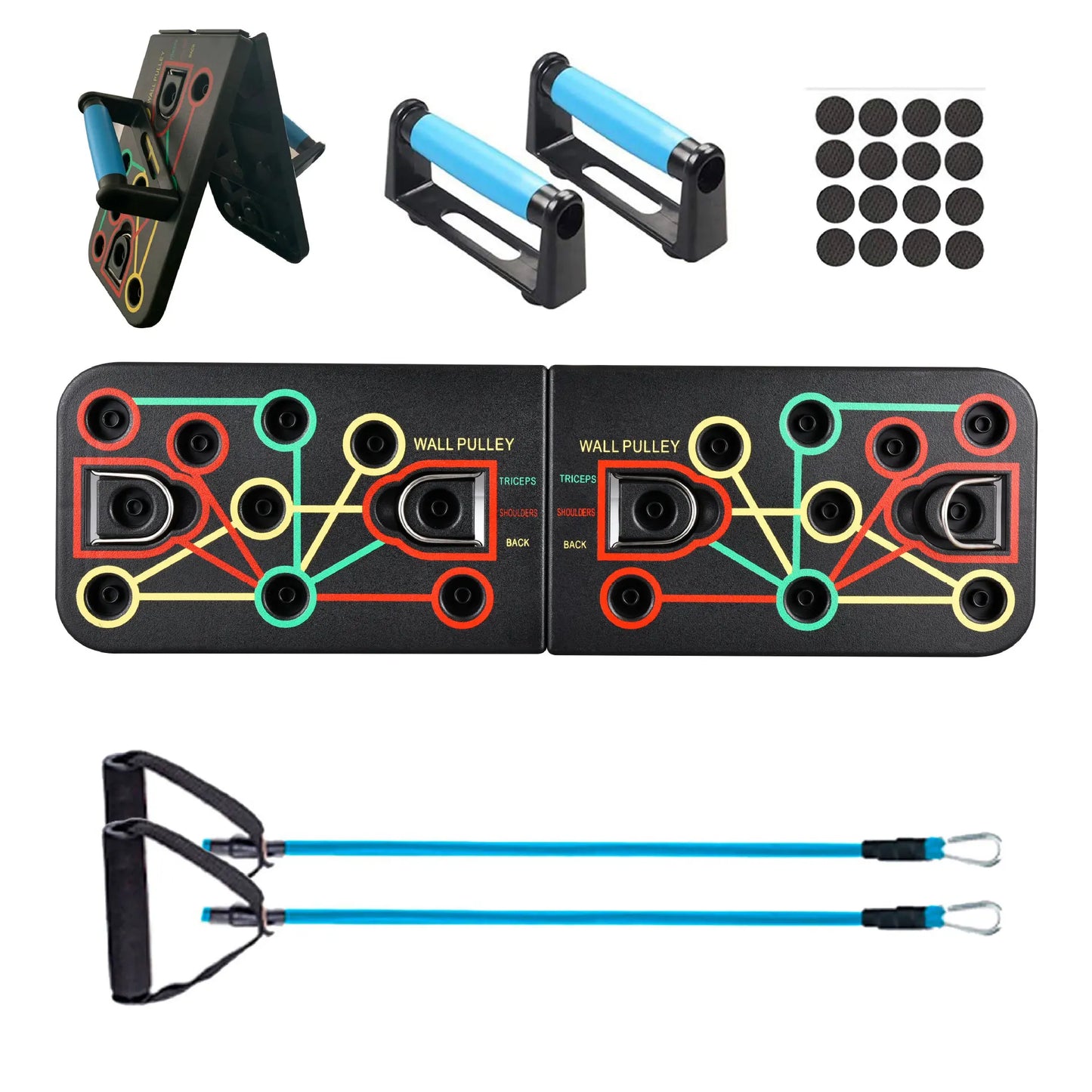 TheFormX™ 2-in-1 Multifunctional Push-Up & Sit-Up Training Board | Full-Body Home Workout System