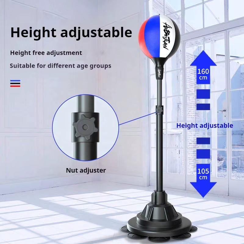 Adjustable Boxing Reflex Trainer with Gloves | TheFormX™