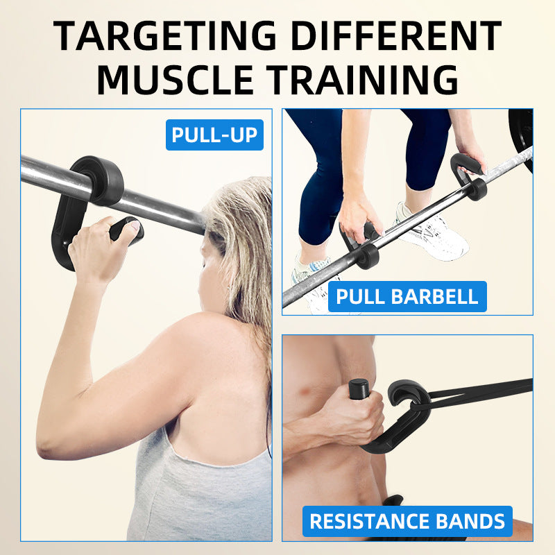 Ergonomic Pull-Up Hand Grip Hooks | TheFormX™