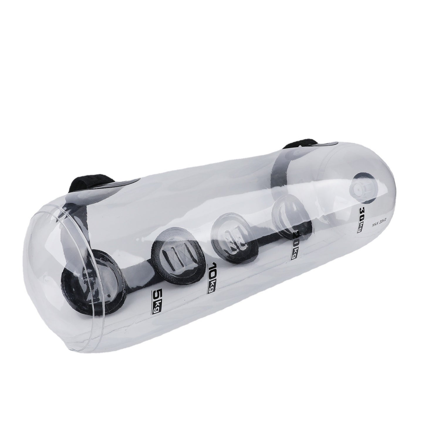 TheFormX™ Transparent Water Dumbbell – Adjustable Weight Training Bag