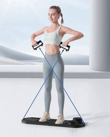 TheFormX™ 6-in-1 Multifunctional Pilates Reformer Board | Foldable Home Gym Trainer