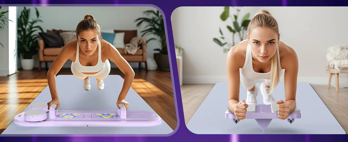 TheFormX™ 6-in-1 Multifunctional Pilates Reformer Board | Foldable Home Gym Trainer