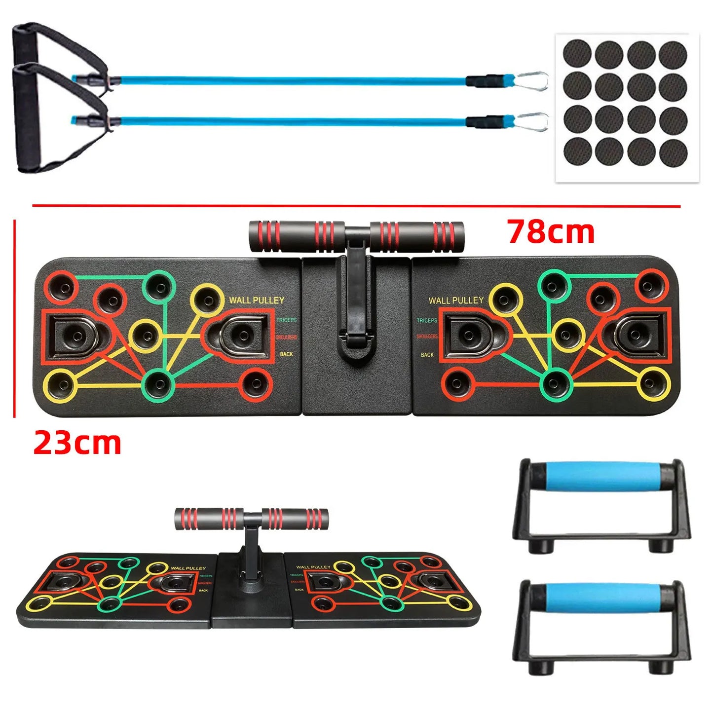 TheFormX™ 2-in-1 Multifunctional Push-Up & Sit-Up Training Board | Full-Body Home Workout System