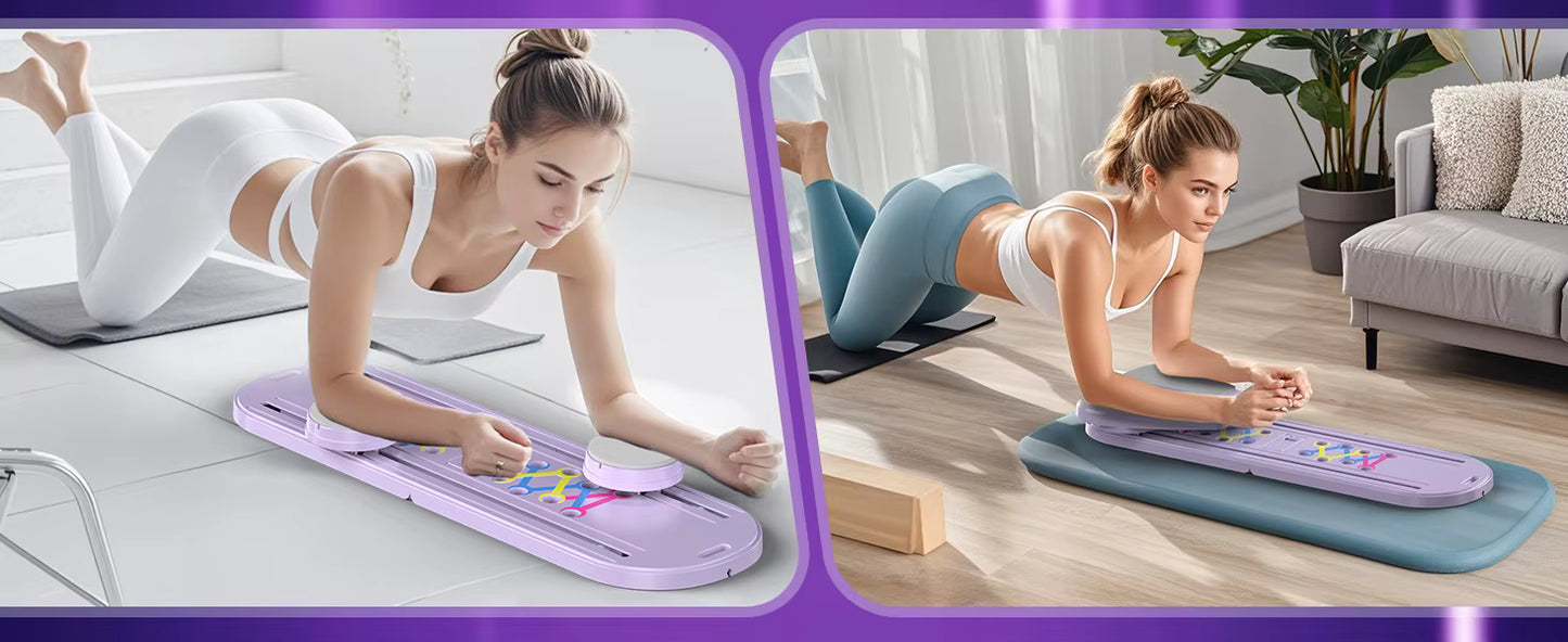 TheFormX™ 6-in-1 Multifunctional Pilates Reformer Board | Foldable Home Gym Trainer