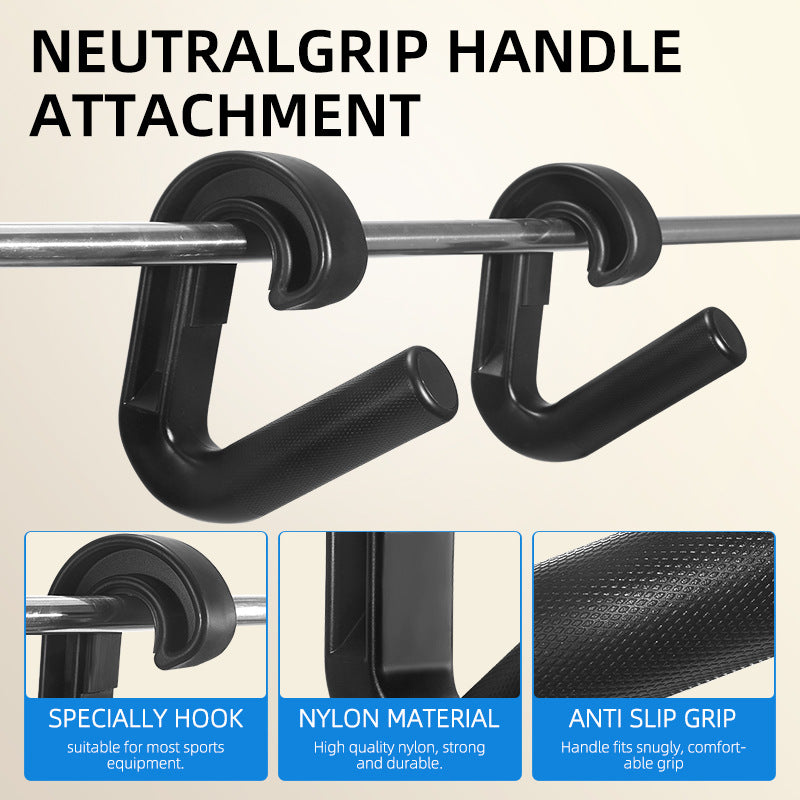 Ergonomic Pull-Up Hand Grip Hooks | TheFormX™