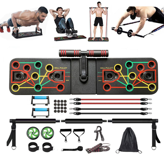 TheFormX™ 2-in-1 Multifunctional Push-Up & Sit-Up Training Board | Full-Body Home Workout System