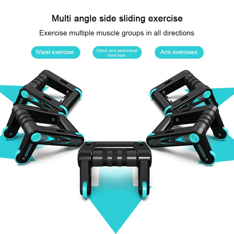 Multifunctional Foldable Abdominal Roller Wheel | TheFormX™