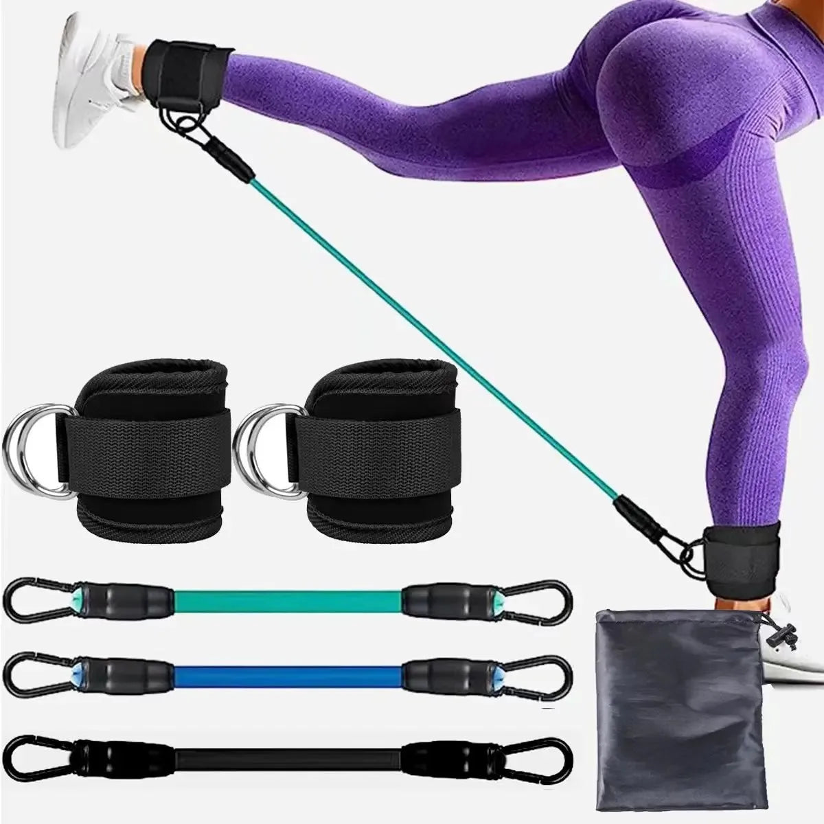 Adjustable Ankle Resistance Bands Set | TheFormX™