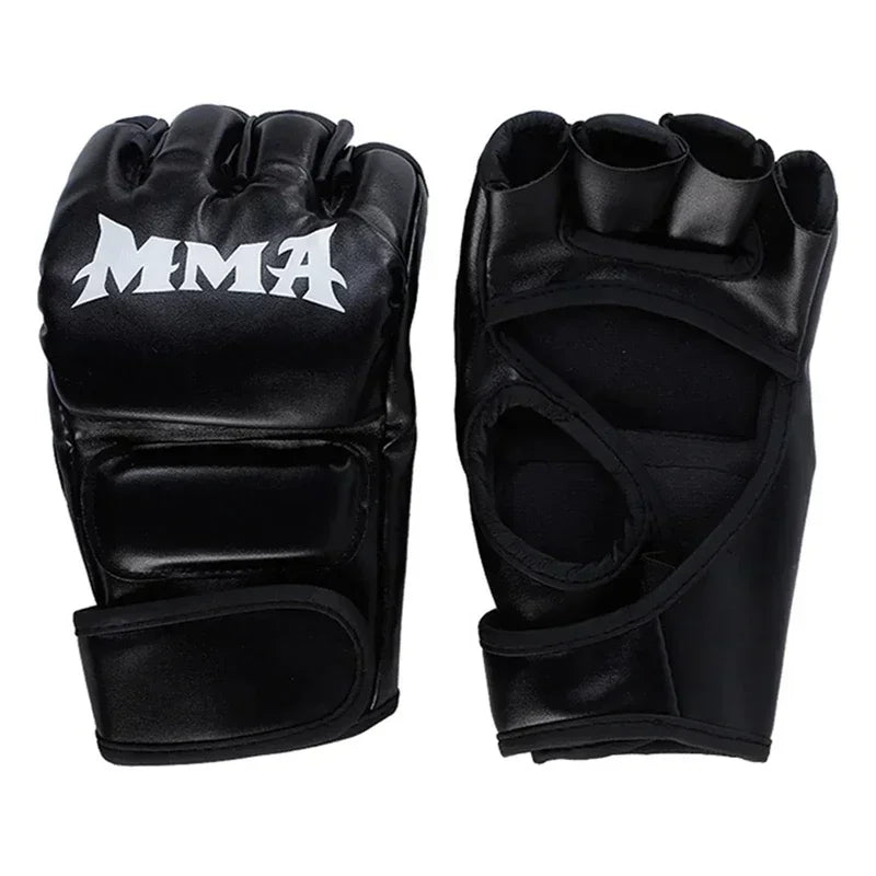 Professional Half-Finger MMA Boxing Gloves | TheFormX™