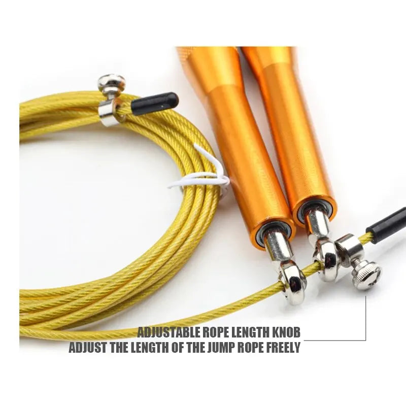 High-Speed Adjustable Aluminum Jump Rope | TheFormX™