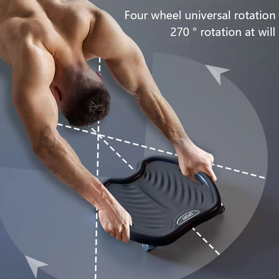 Four-Wheel Abdominal Exercise Disc | TheFormX™
