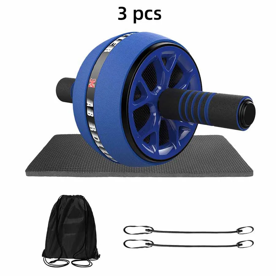 Ab Roller Wheel Kit with Resistance Bands & Knee Mat | TheFormX™