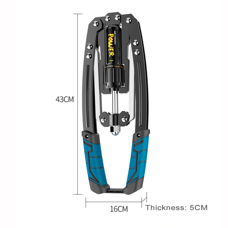 Adjustable Hydraulic Arm Strengthener – 10-200 kg Hand Gripper Strength | TheFormX™