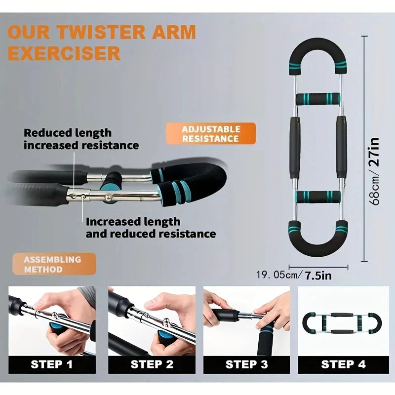 U-Shaped Adjustable Arm Strength Trainer | TheFormX™