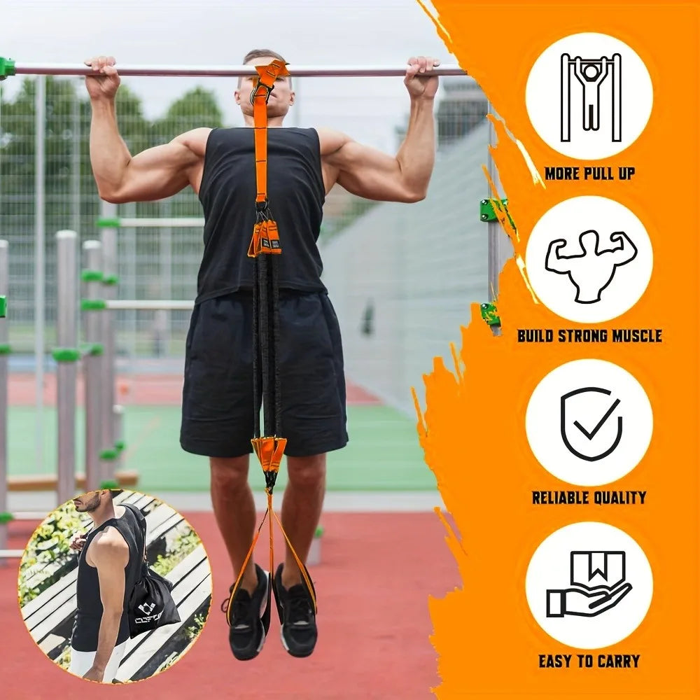 Assisted Pull-Up Resistance Bands 150-300LBS | TheFormX™