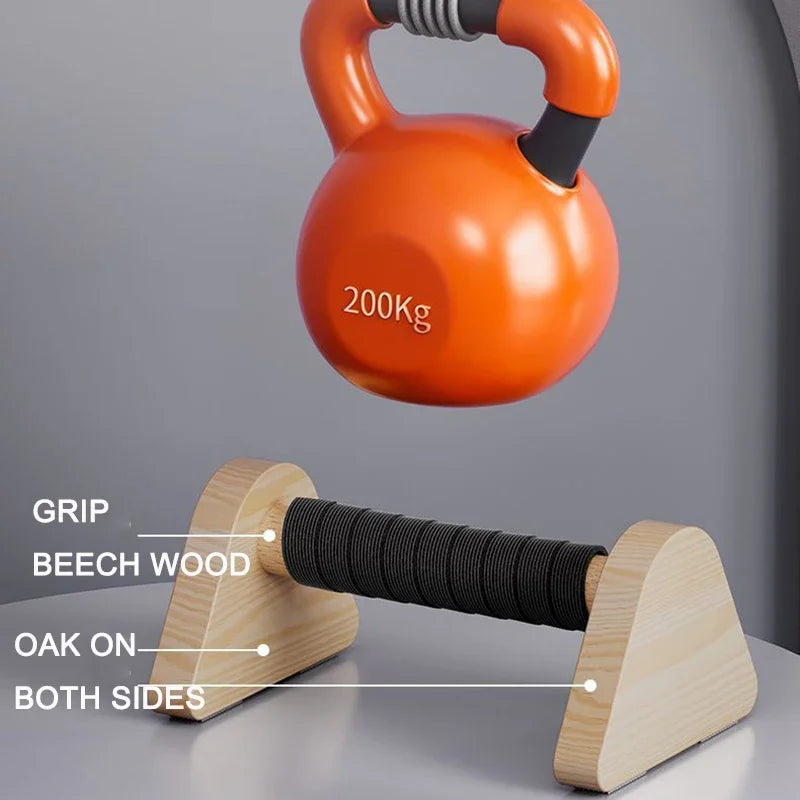 Premium Wooden Push-Up Bars | TheFormX™