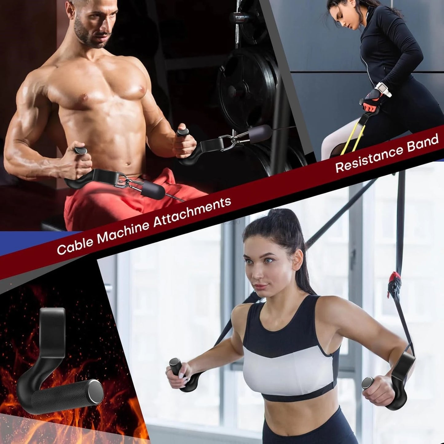 Ergonomic Pull-Up Hand Grip Hooks | TheFormX™