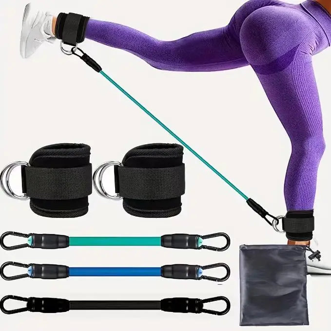 Adjustable Ankle Resistance Bands Set | TheFormX™