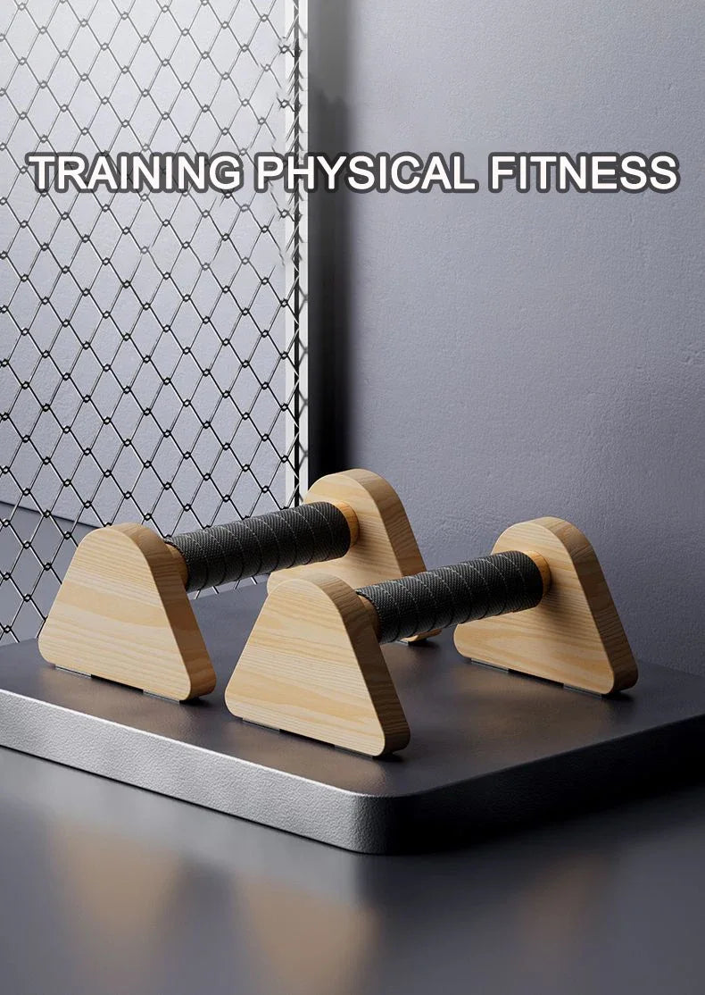 Premium Wooden Push-Up Bars | TheFormX™