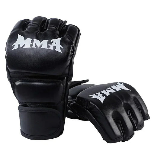 Professional Half-Finger MMA Boxing Gloves | TheFormX™