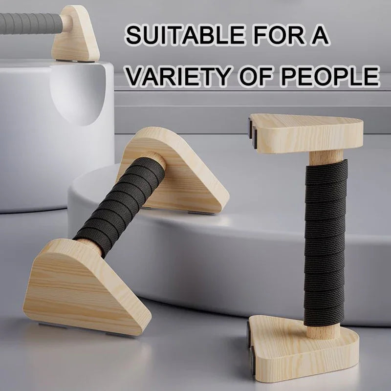 Premium Wooden Push-Up Bars | TheFormX™