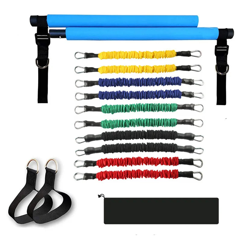 300LBS Multifunctional Resistance Band Bar Set | TheFormX™