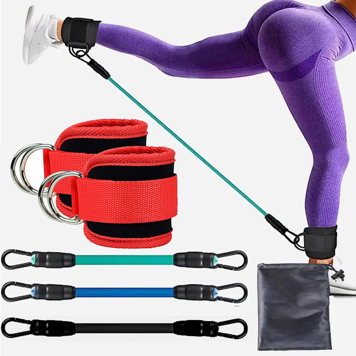 Adjustable Ankle Resistance Bands Set | TheFormX™