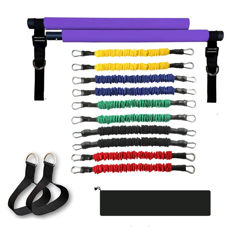 300LBS Multifunctional Resistance Band Bar Set | TheFormX™