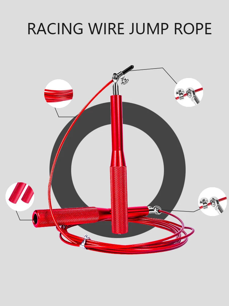 High-Speed Adjustable Aluminum Jump Rope | TheFormX™