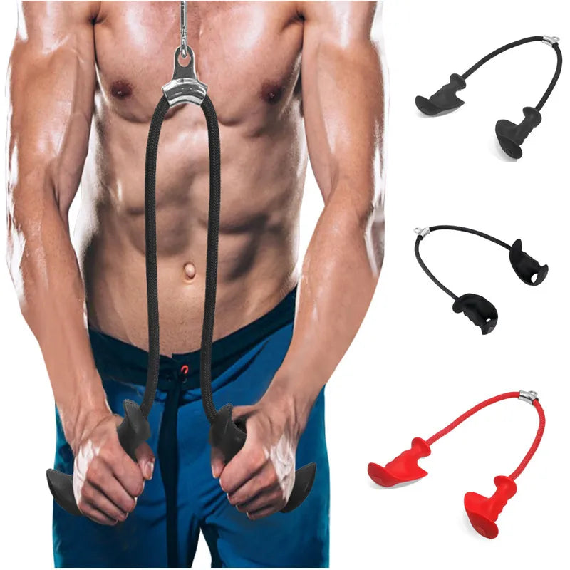 Ergonomic Double-Ended Tricep Rope | TheFormX™