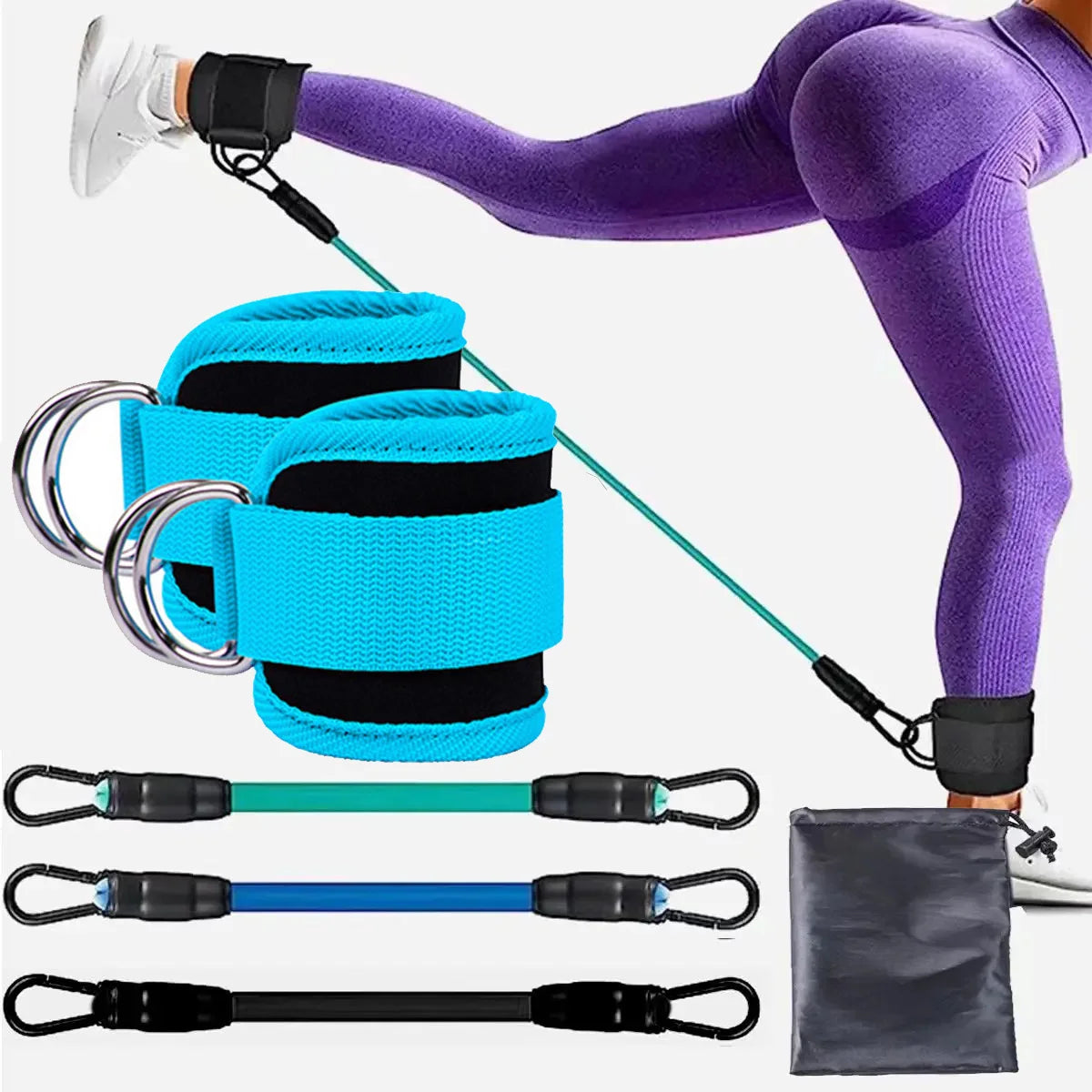Adjustable Ankle Resistance Bands Set | TheFormX™