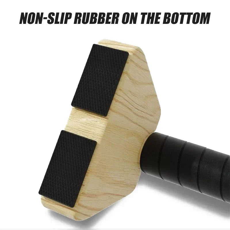 Wooden Push-Up Bars | 20–50cm | TheFormX™