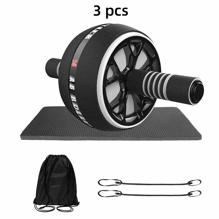 Ab Roller Wheel Kit with Resistance Bands & Knee Mat | TheFormX™