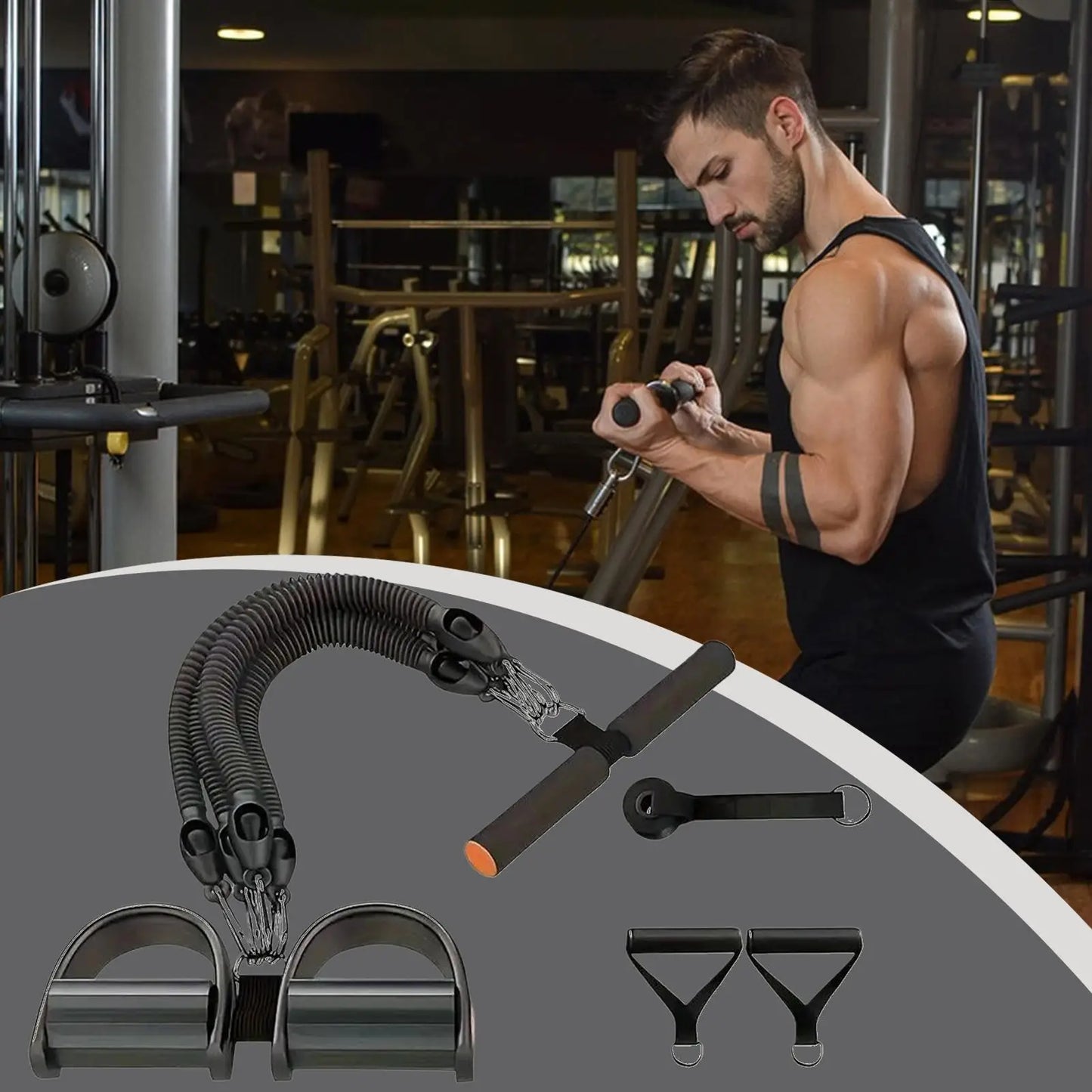 Foot Pedal Resistance Band Set | TheFormX™