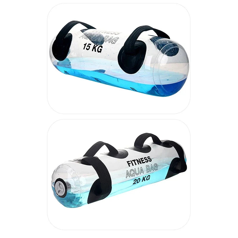 Transparent Water Dumbbell – Adjustable Weight Training Bag | TheFormX™