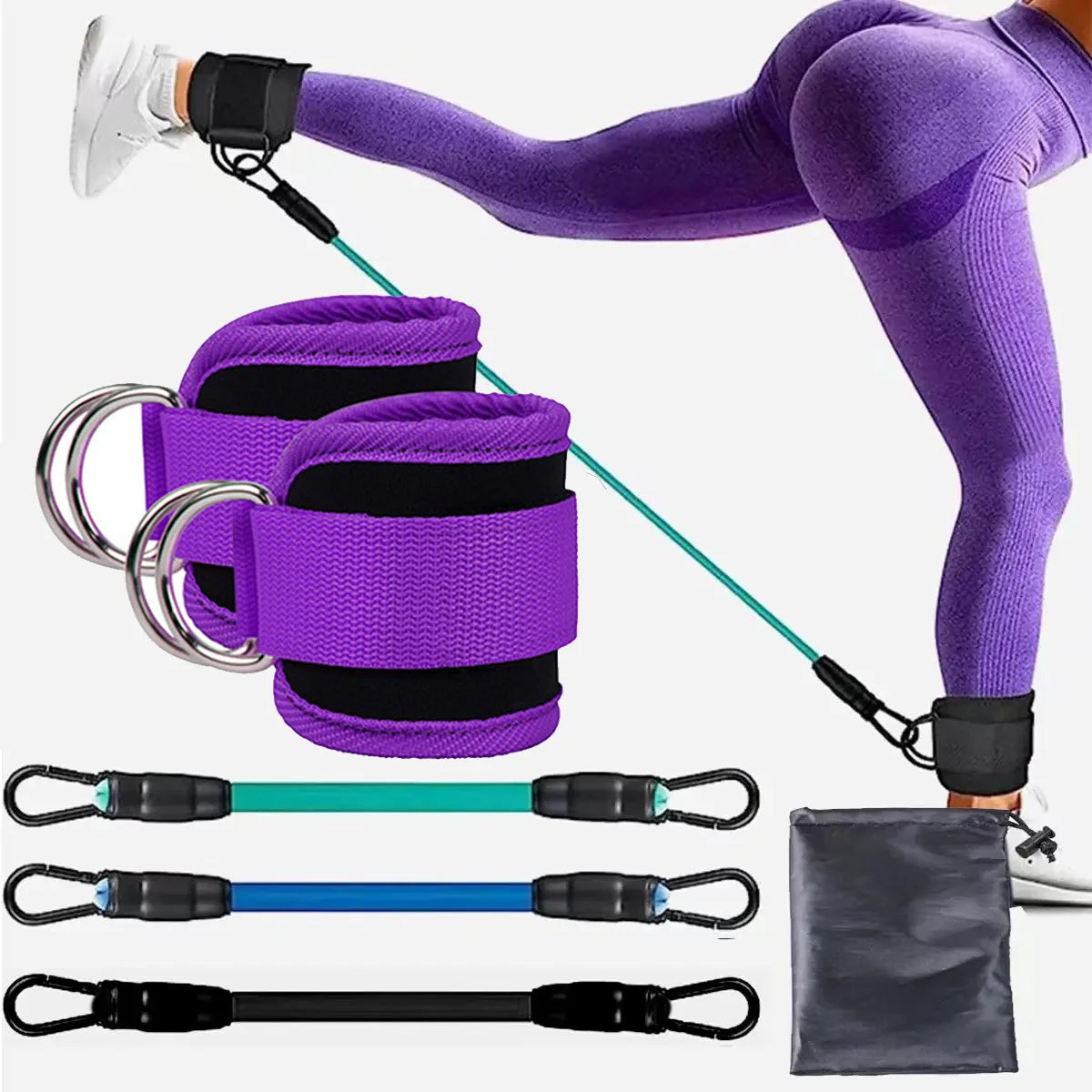 Adjustable Ankle Resistance Bands Set | TheFormX™