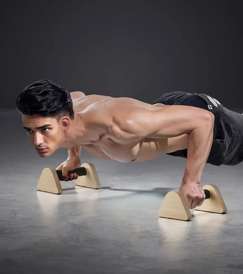 Premium Wooden Push-Up Bars | TheFormX™