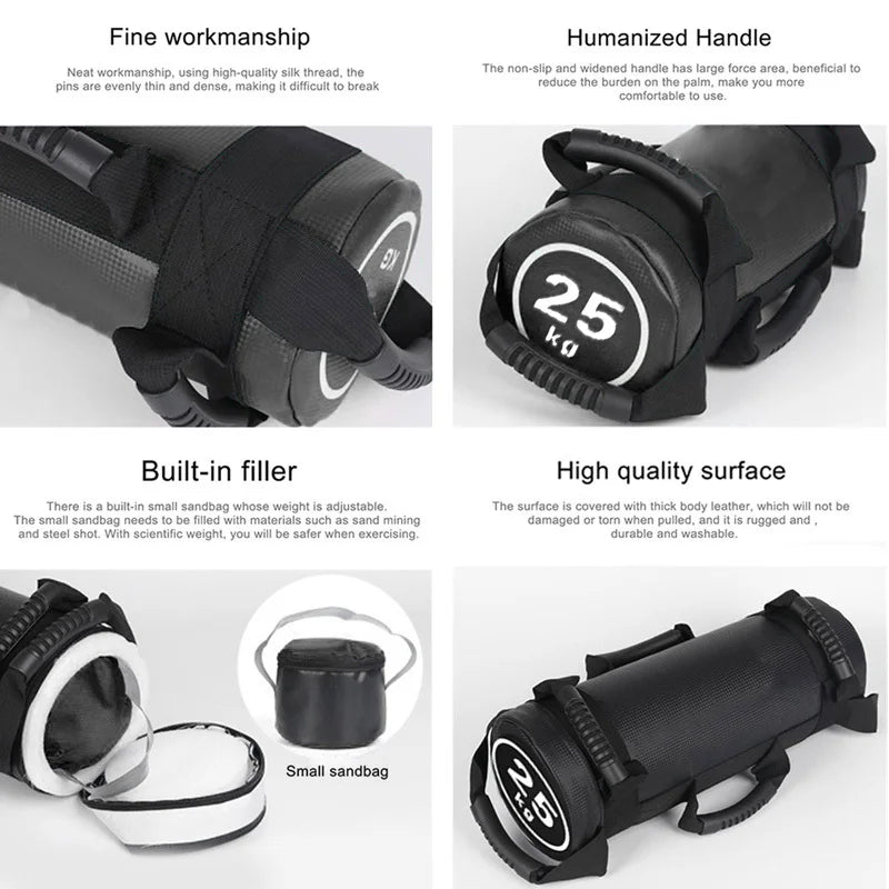 Adjustable Weighted Sandbag (5–30kg) | TheFormX™