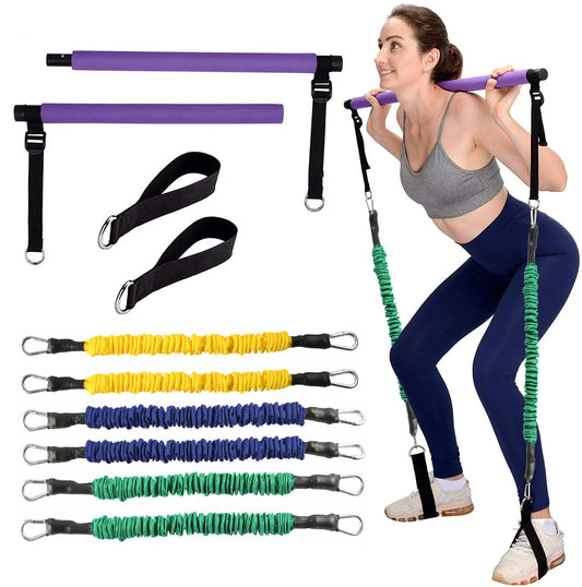 300LBS Multifunctional Resistance Band Bar Set | TheFormX™