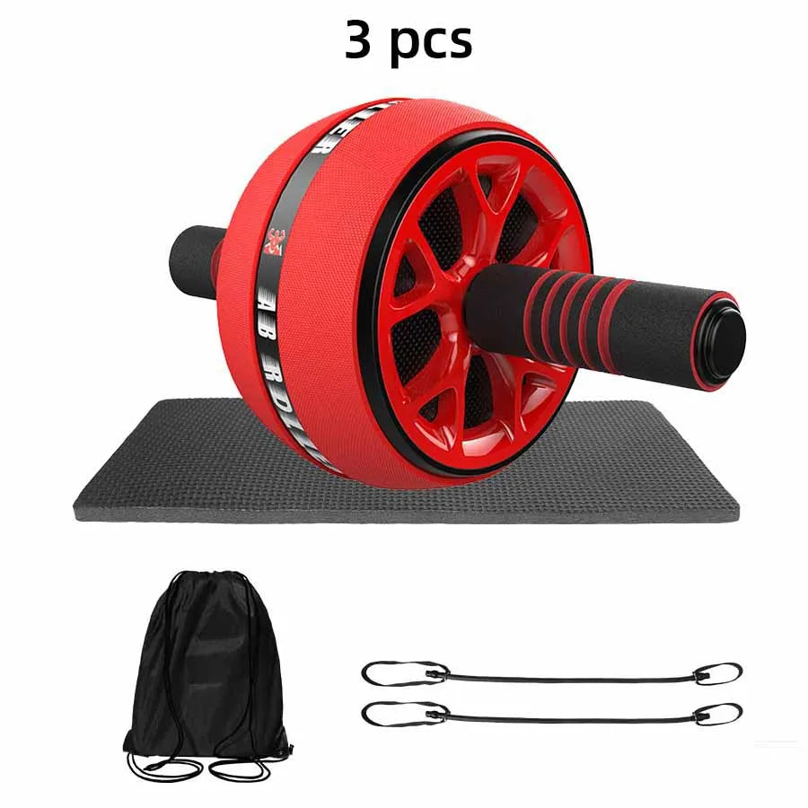 Ab Roller Wheel Kit with Resistance Bands & Knee Mat | TheFormX™